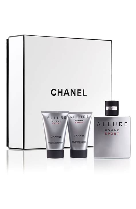 allure chanel gift set|men's chanel aftershave gift sets.